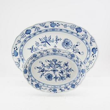 Servis 139 dlr porslin "Lökmönstret" Meissen Tyskland 1900-tal.