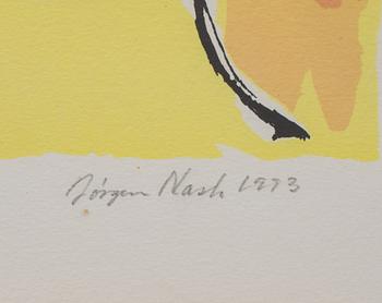 JÖRGEN NASH, färglitografi, signerad och daterad 1993, numrerad 178/330.