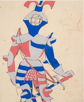 Isaac Grünewald, Costume design for the opera Oberon.