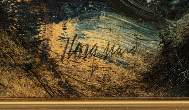 James Coignard, oil on paper/canvas, signed.