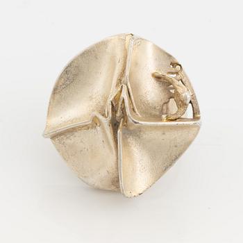 Björn Weckström, a sterling silver ring 'Jaara's dream'. Lapponia, Finland, 1971.