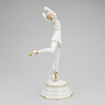 FIGURIN, porslin, Rosenthal, omkring 1900-talets mitt.