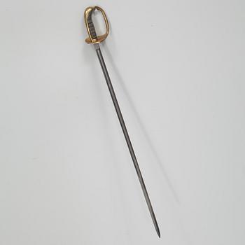 A sword for the swedish army, m/1862/1867.