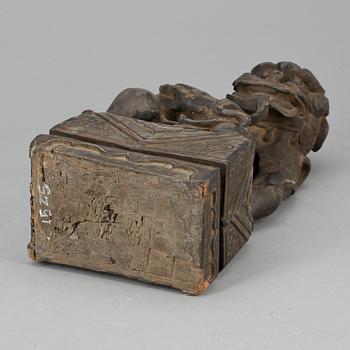 FIGUR, trä, Kina, 1900-tal.