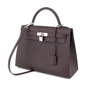 VÄSKA, "Kelly 32 Sellier", Hermès, 2006.