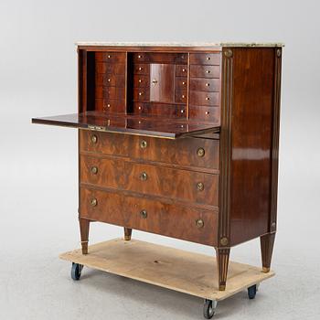 Sekretär, gustaviansk stil, 1800-tal.