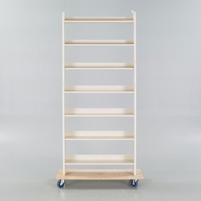 An "Ekolsund" shelf from the 18th cenutry collection, IKEA, 1990s.