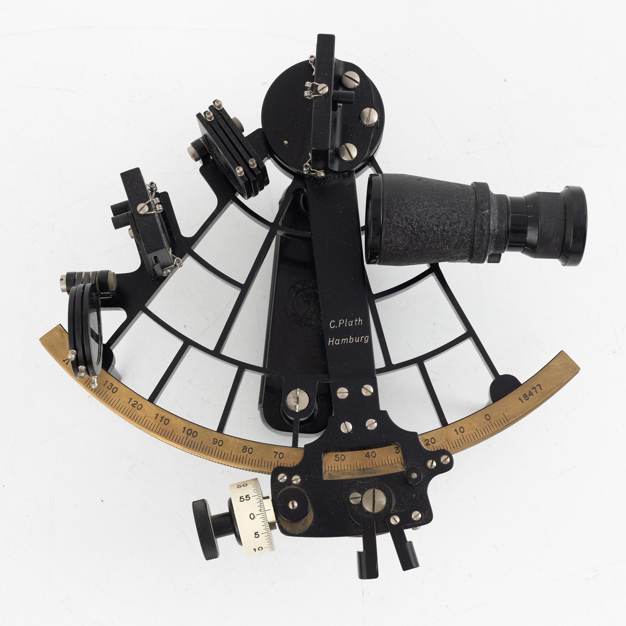 Sextant, C Plath, Hamburg, second quarter of the 20th century.