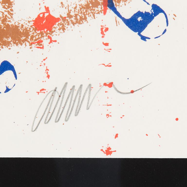 FERNANDEZ ARMAN, serigraph in colors, signed and numbered 171/200.