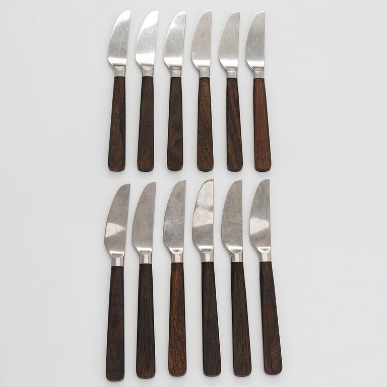 Bertel Gardberg, an 80-piece 'Lion de Luxe' cutlery set, Hackman, Finland, latter half of the 20th century.