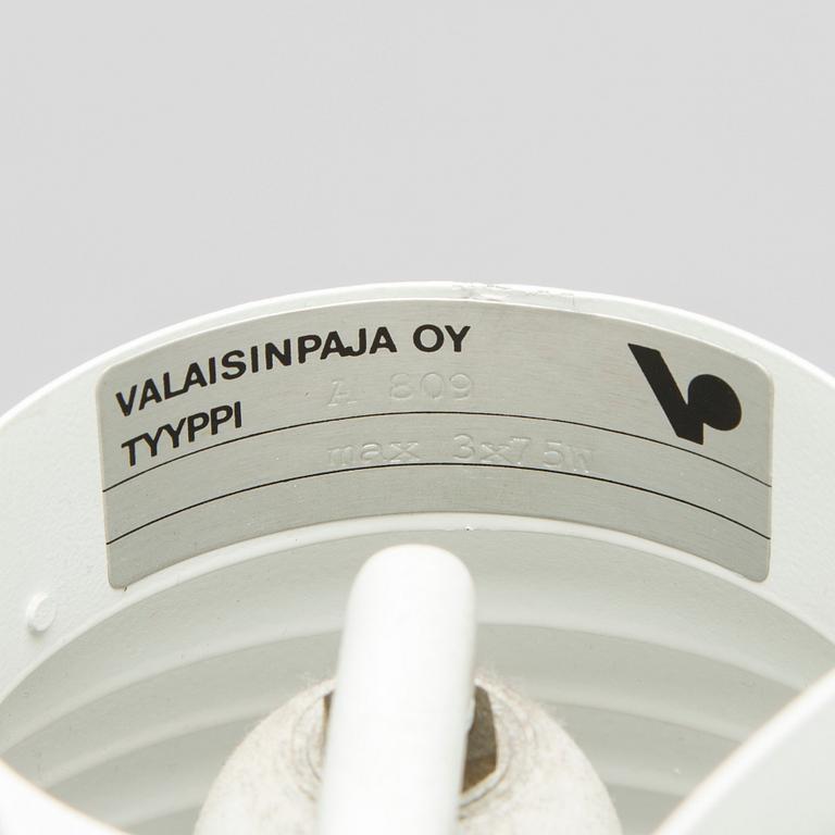 Alvar Aalto, a late 20th century 'A809' floorlamp for Valaisinpaja.