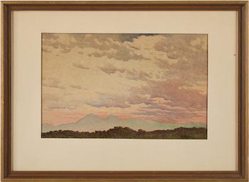 59. Gunnar Widforss, "Evening Sky".