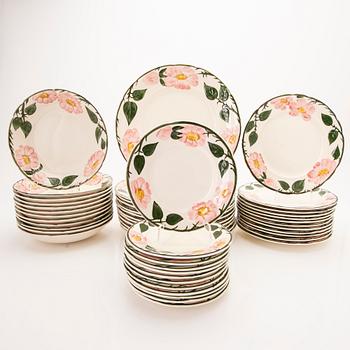 Dinner service, 48 pieces, “Wild Rose”, Villeroy & Boch, Germany.