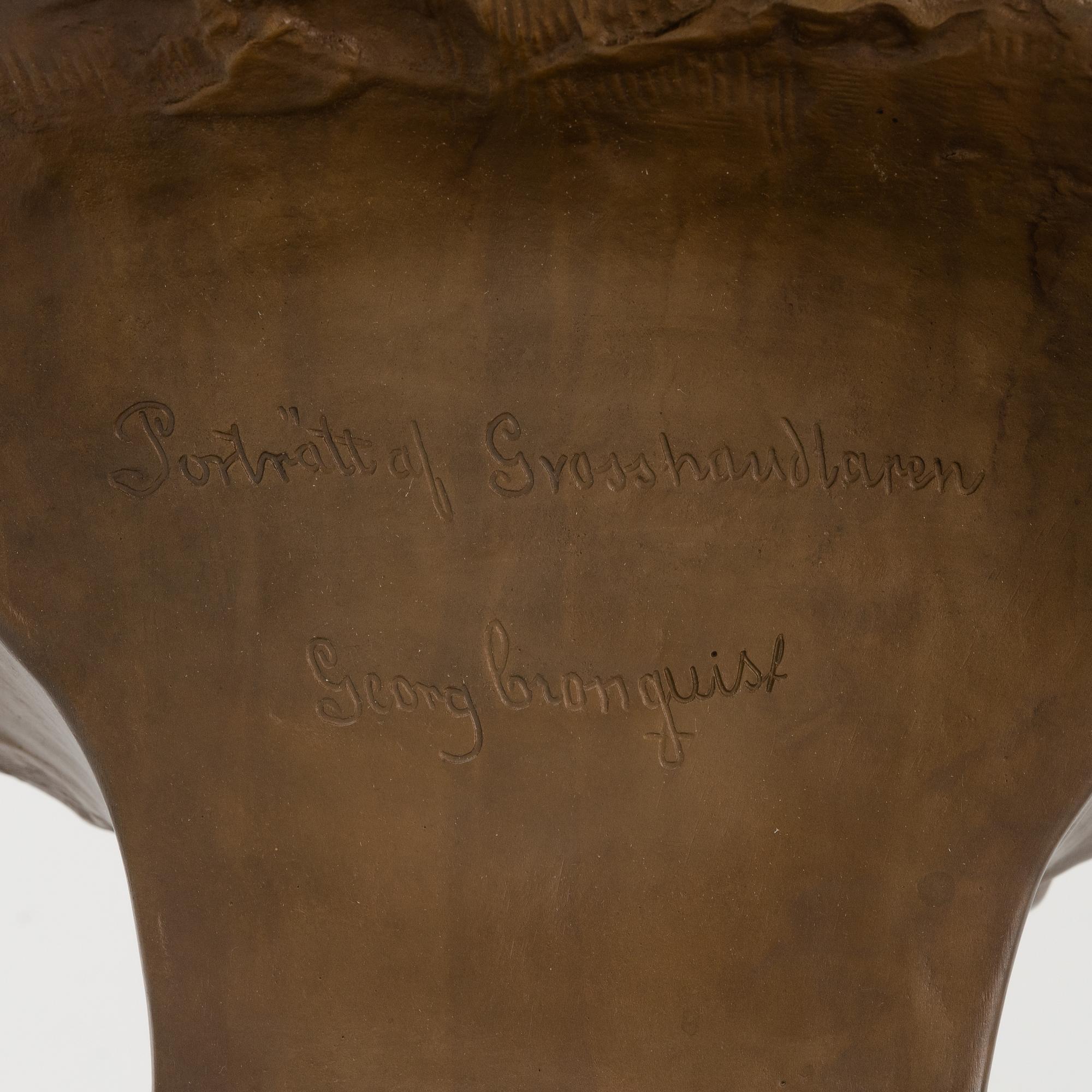 Sven Andersson, skulptur, brons, signerad.