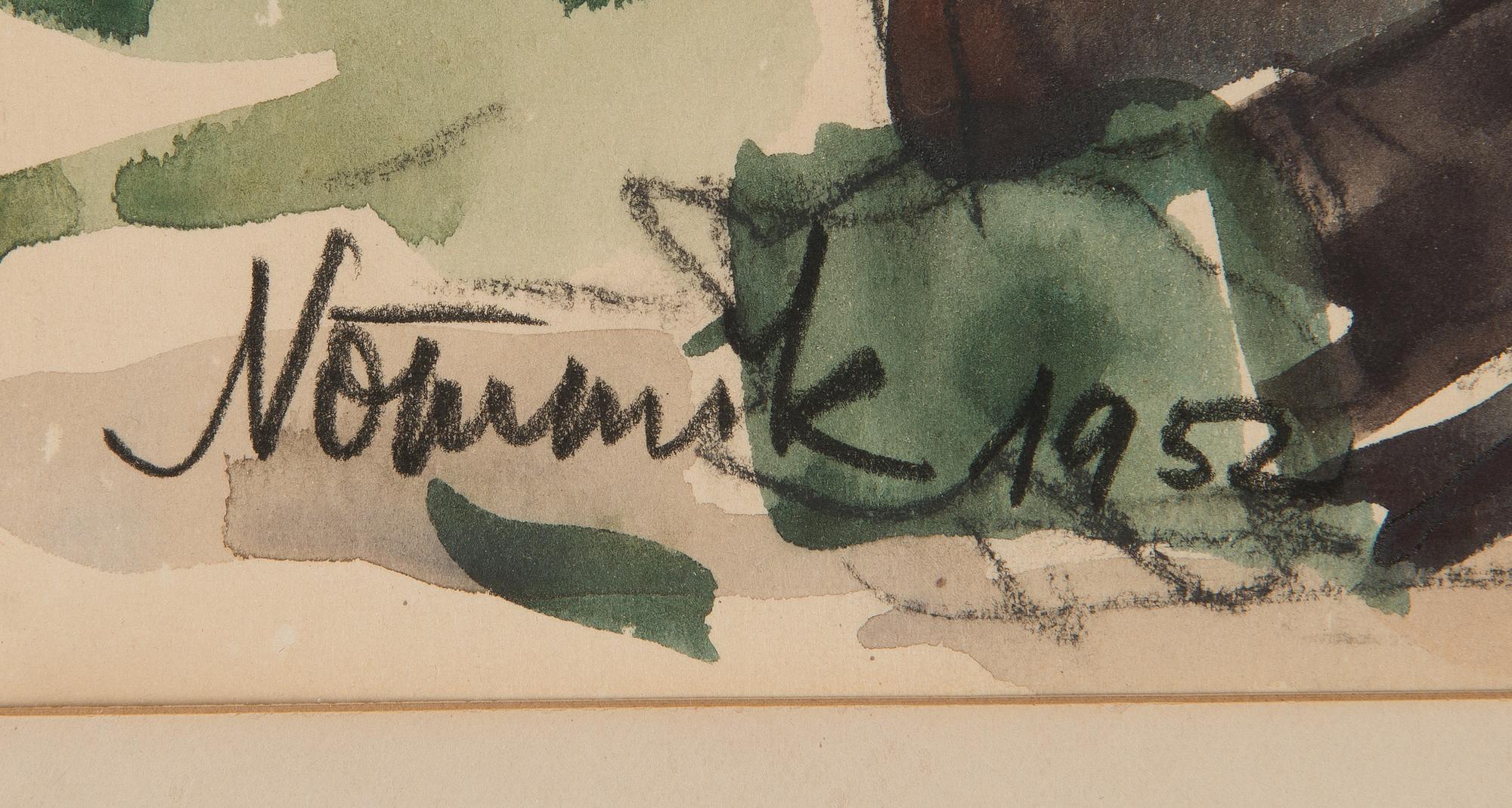 Juhan Nõmmik, Landscape.