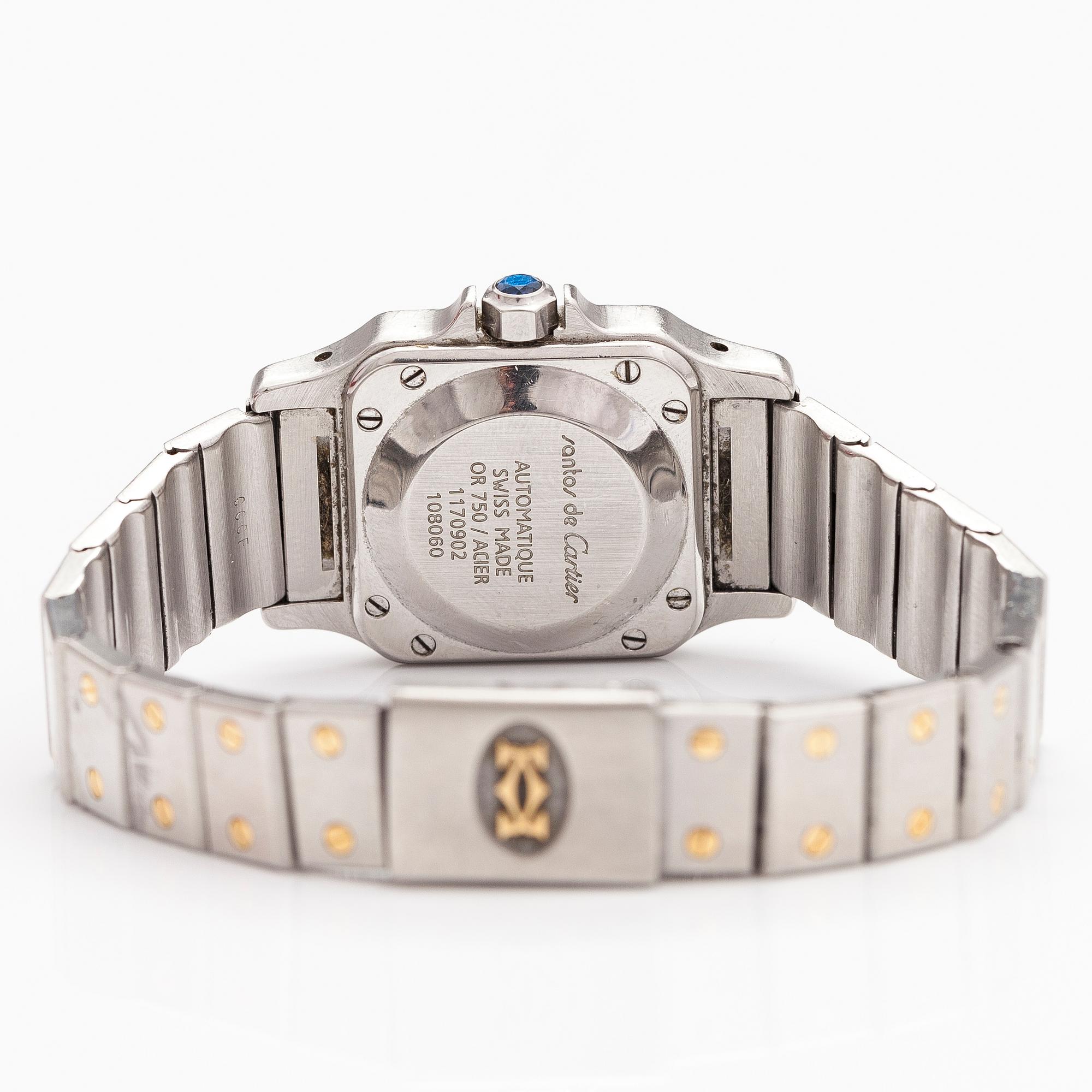 CARTIER, Se santos, rannekello, 23,6 mm.