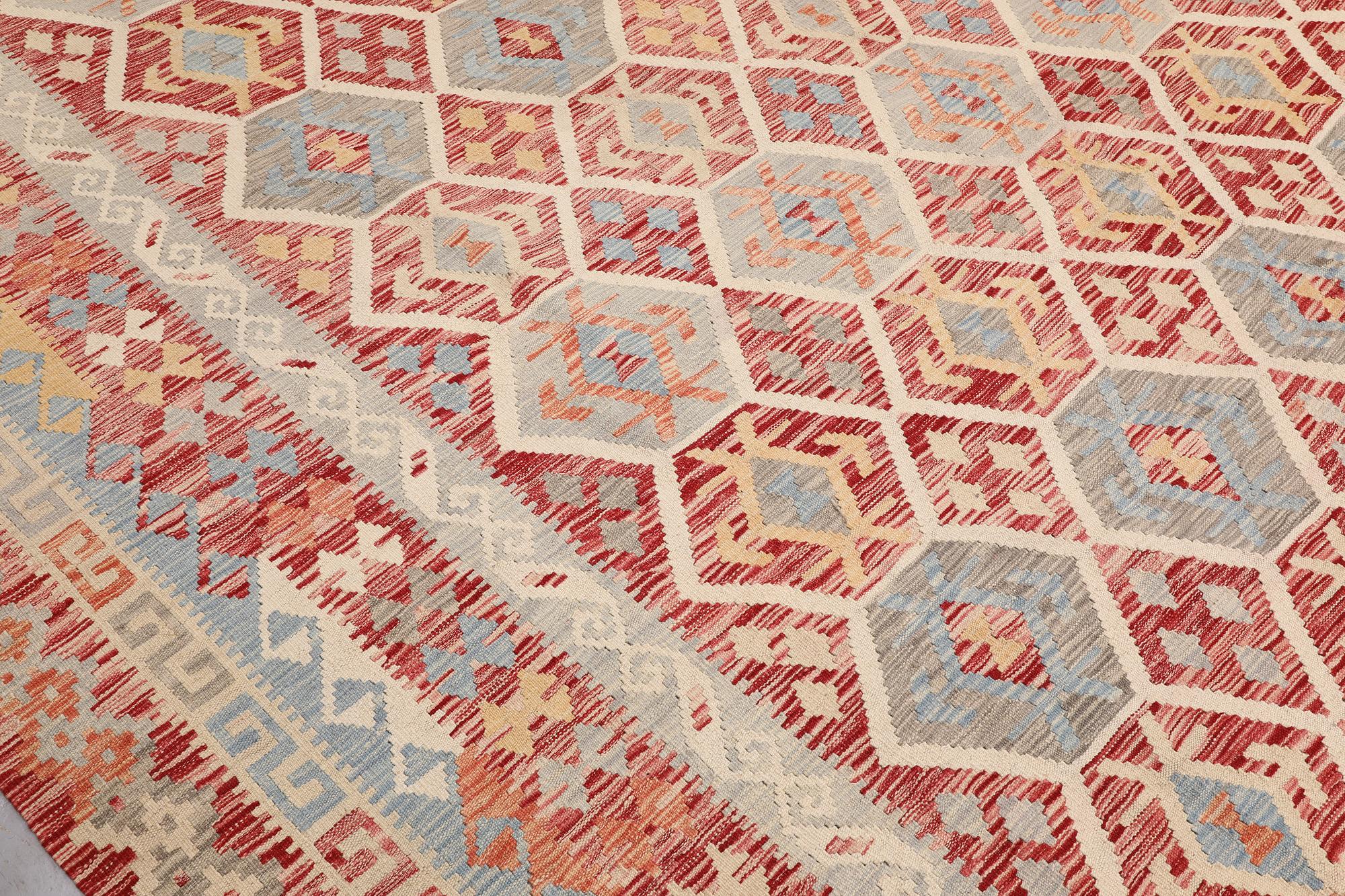 A Kilim carpet, approx. 379 x 313 cm.