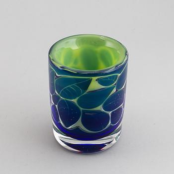 OLLE ALBERIUS, vase ariel "Astrakan" Orrefors, unsigned.