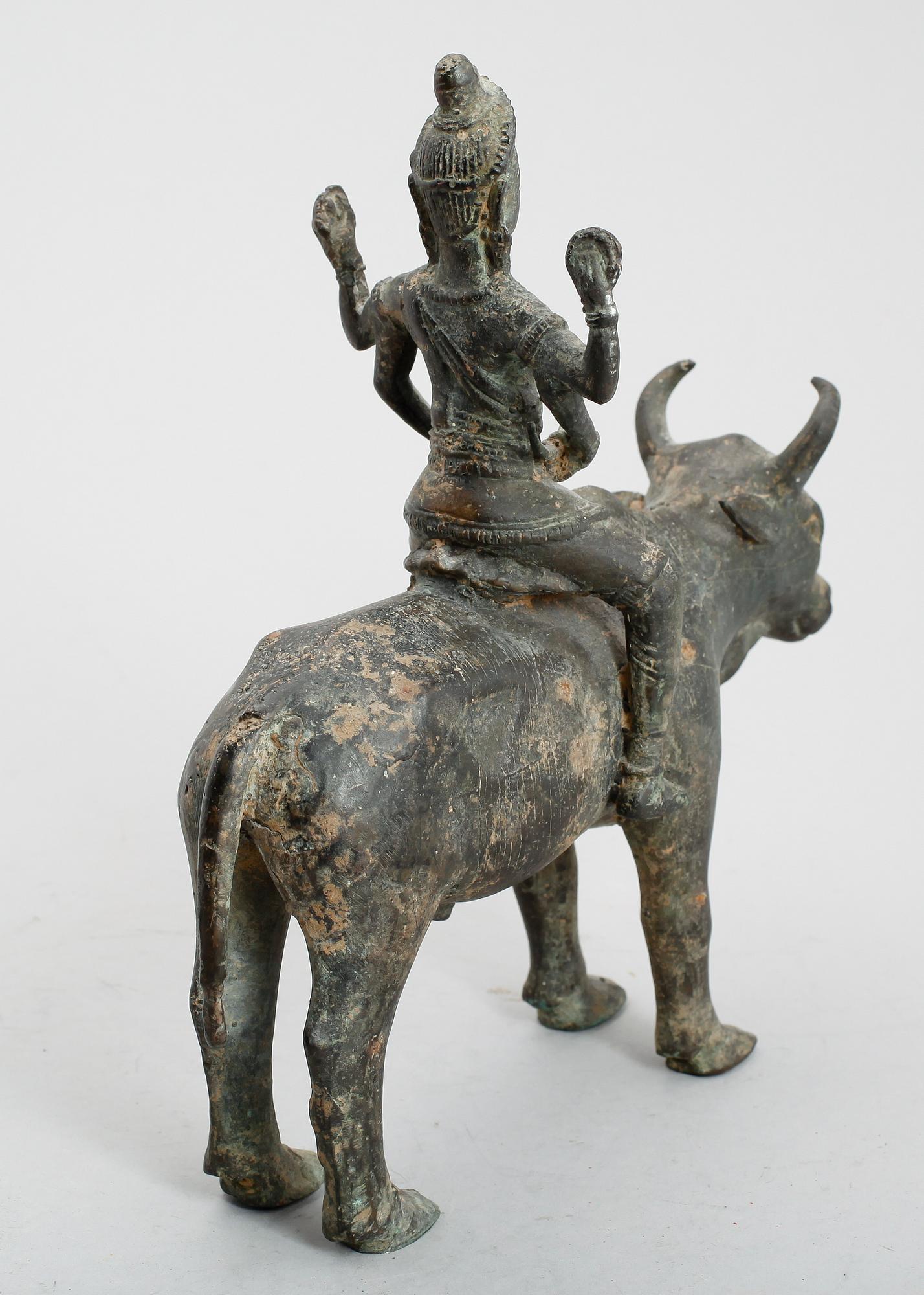 FIGUR, brons, ostindisk, sannolikt 1900-tal.