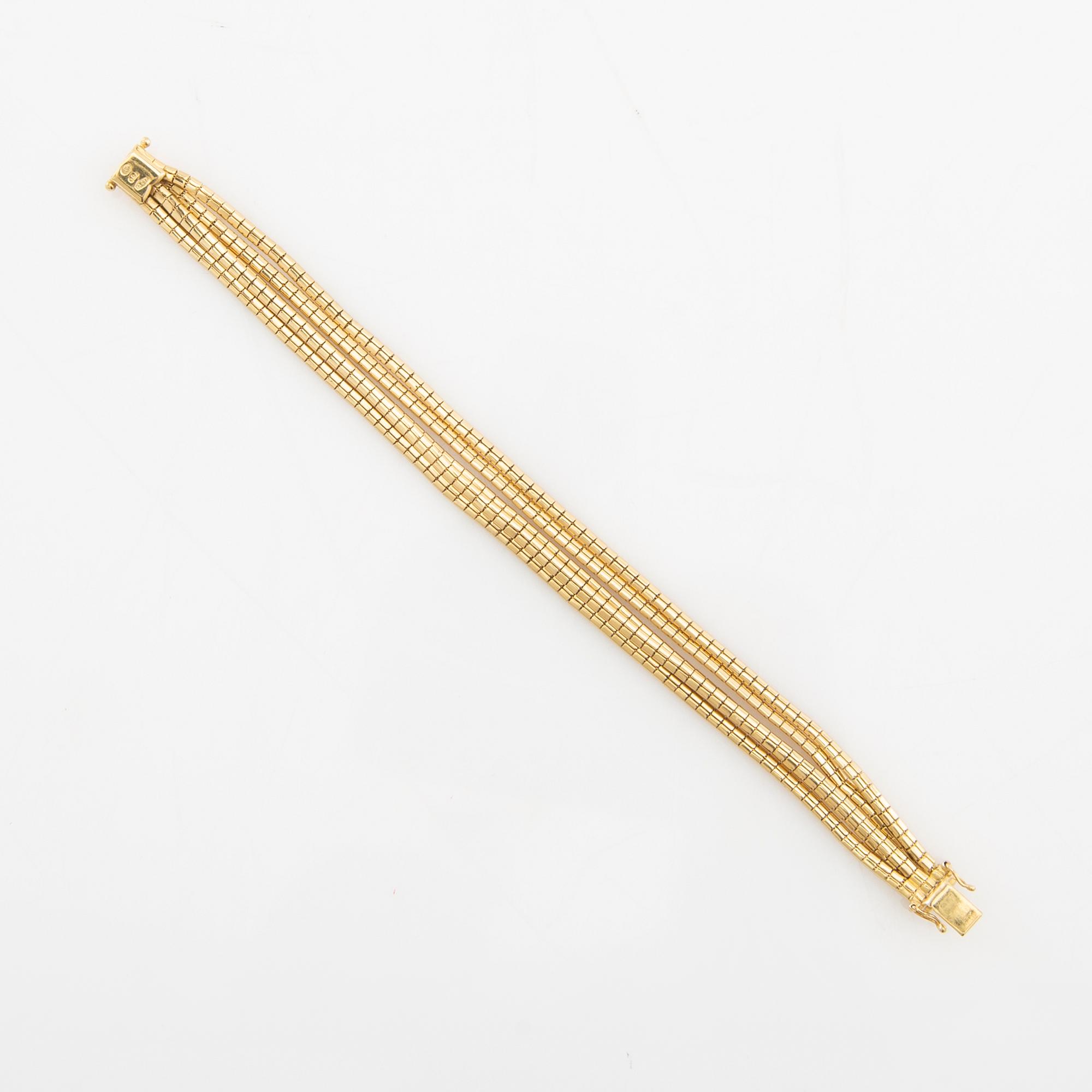 Angelo Antonio Rancan, Bracelet 18K gold, Italy.
