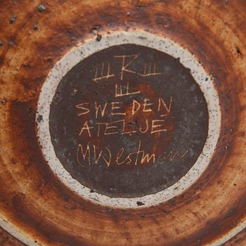 Marianne Westman, fat, stoneware. Rörstrand Atelier.