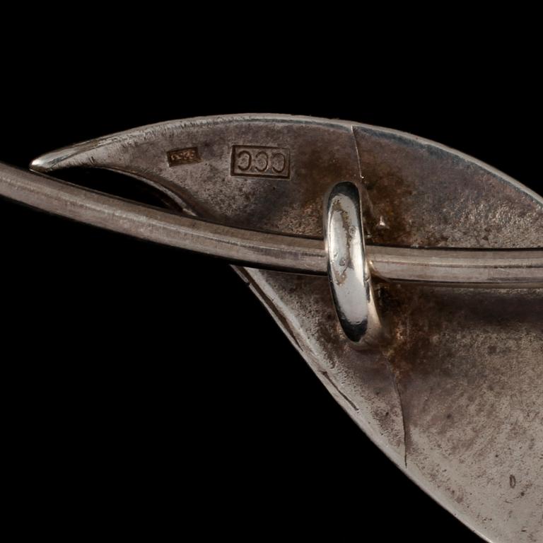 COLLIER, sterlingsilver, utlänska stämpel, CCC. Vikt 20 g.