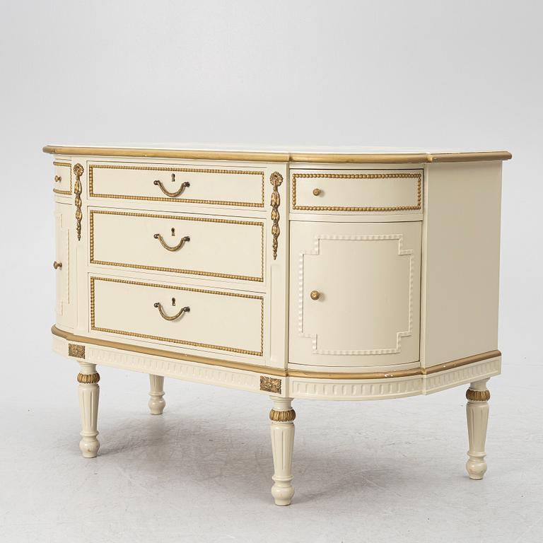 Sideboard, Gustavian style, second half of the 20th century.
