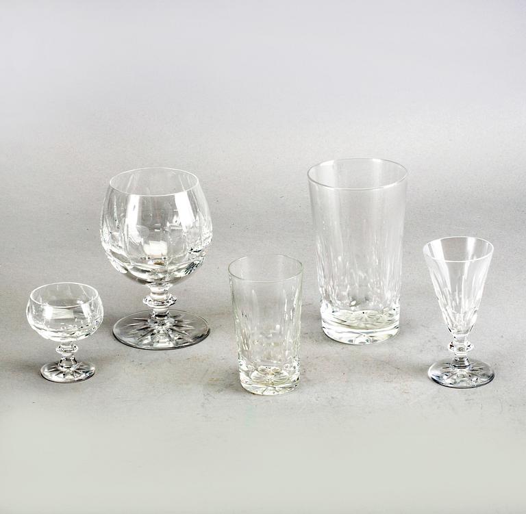 SERVIS 63 dlr "Mona" 1900-talets mitt Kosta glas.