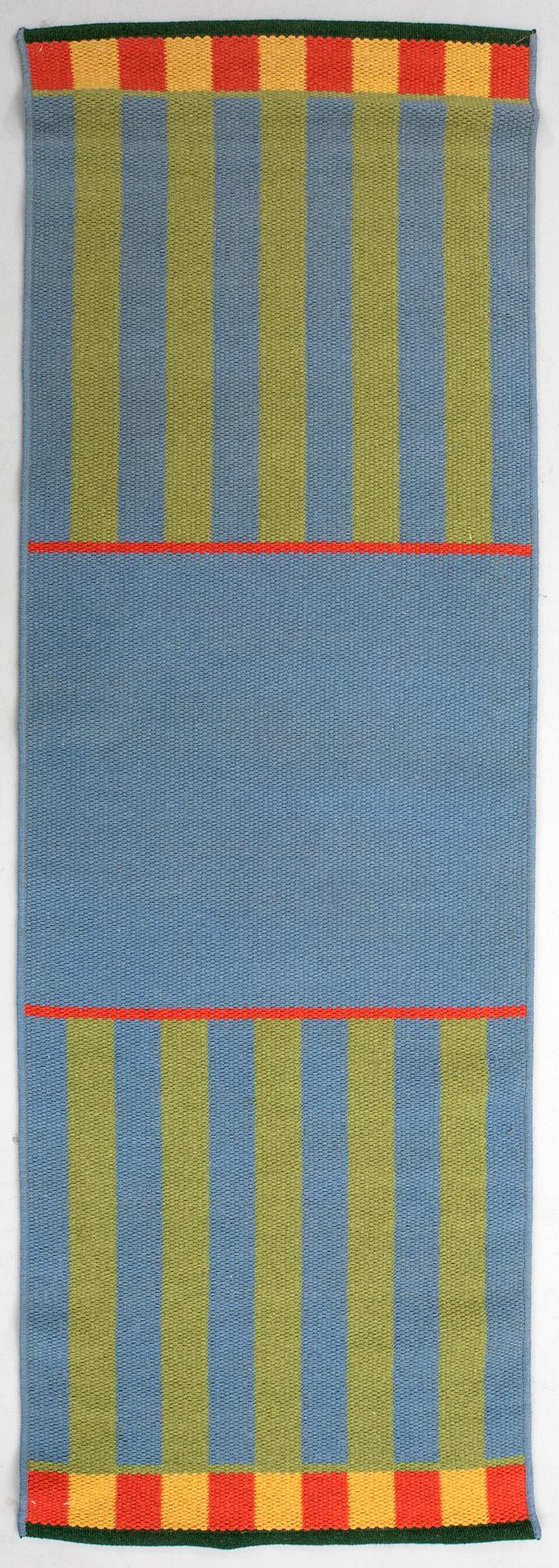 Gunilla Lagerhem Ullberg, matta "Hav" Kasthall ca 220x80 cm.