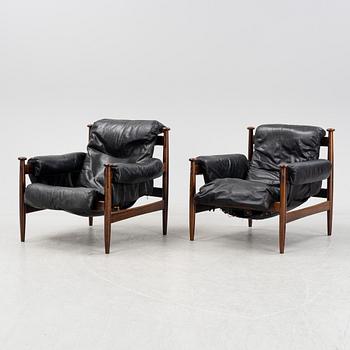 Eric Merthen, fåtöljer, ett par, "Amiral", IRE Möbel Skillingaryd, 1960-tal.