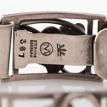 Bracelet, sterling silver, Denmark.
