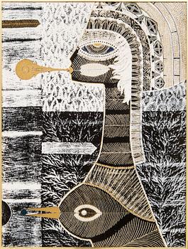 Max Walter Svanberg, textile signed and numbered 160/350.