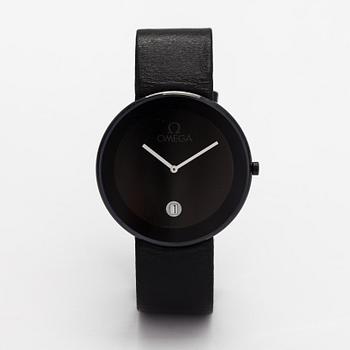 Omega, Art collection, Max Bill, wristwatch, 40 mm.