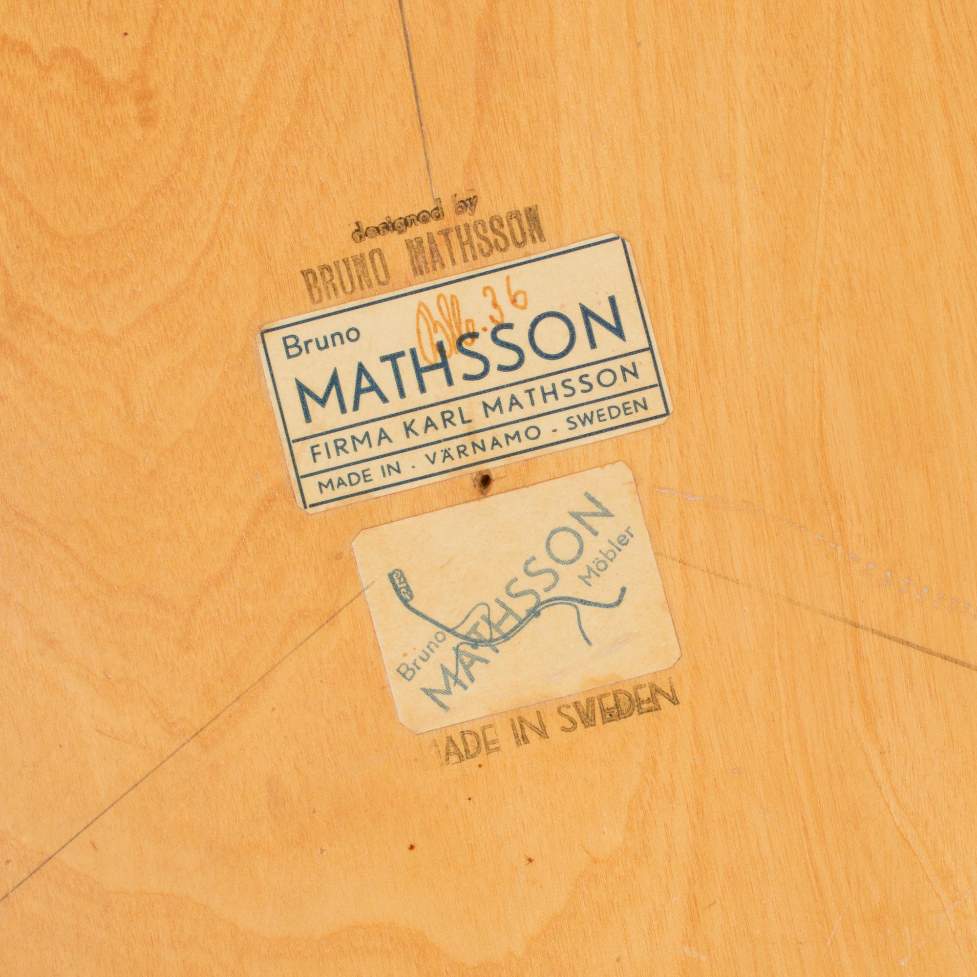 SOFFBORD, Bruno Mathsson, Firma Carl Mattsson i Värnamo, 1900-talets mitt.