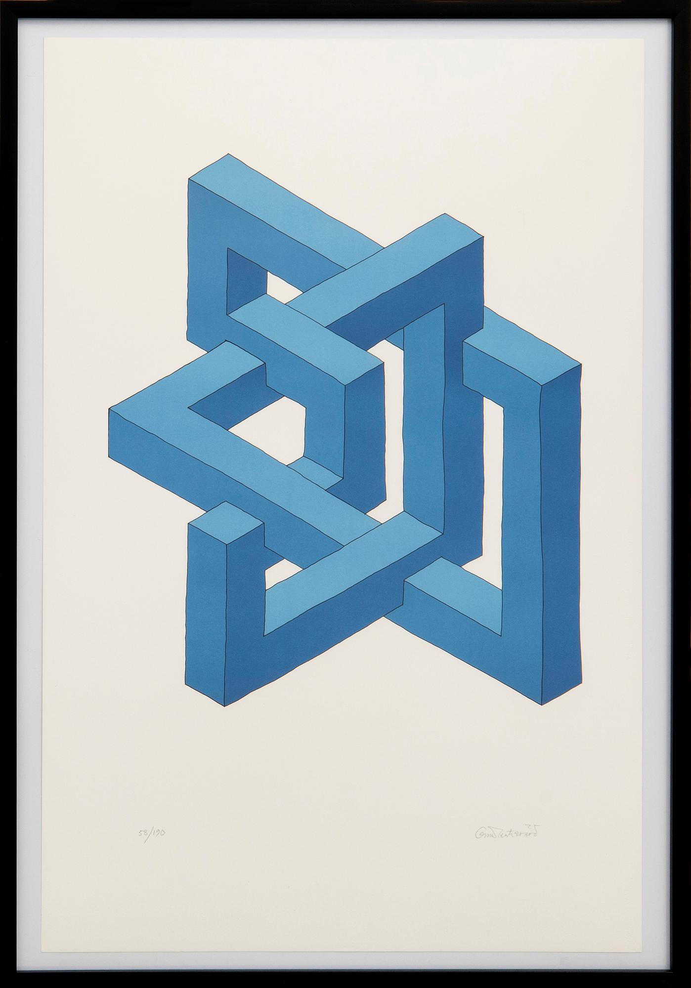 Oscar Reutersvärd, Impossible Figure.