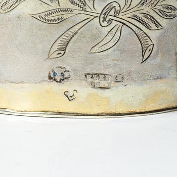 Bägare, silver, Königsberg, omkring år 1800.