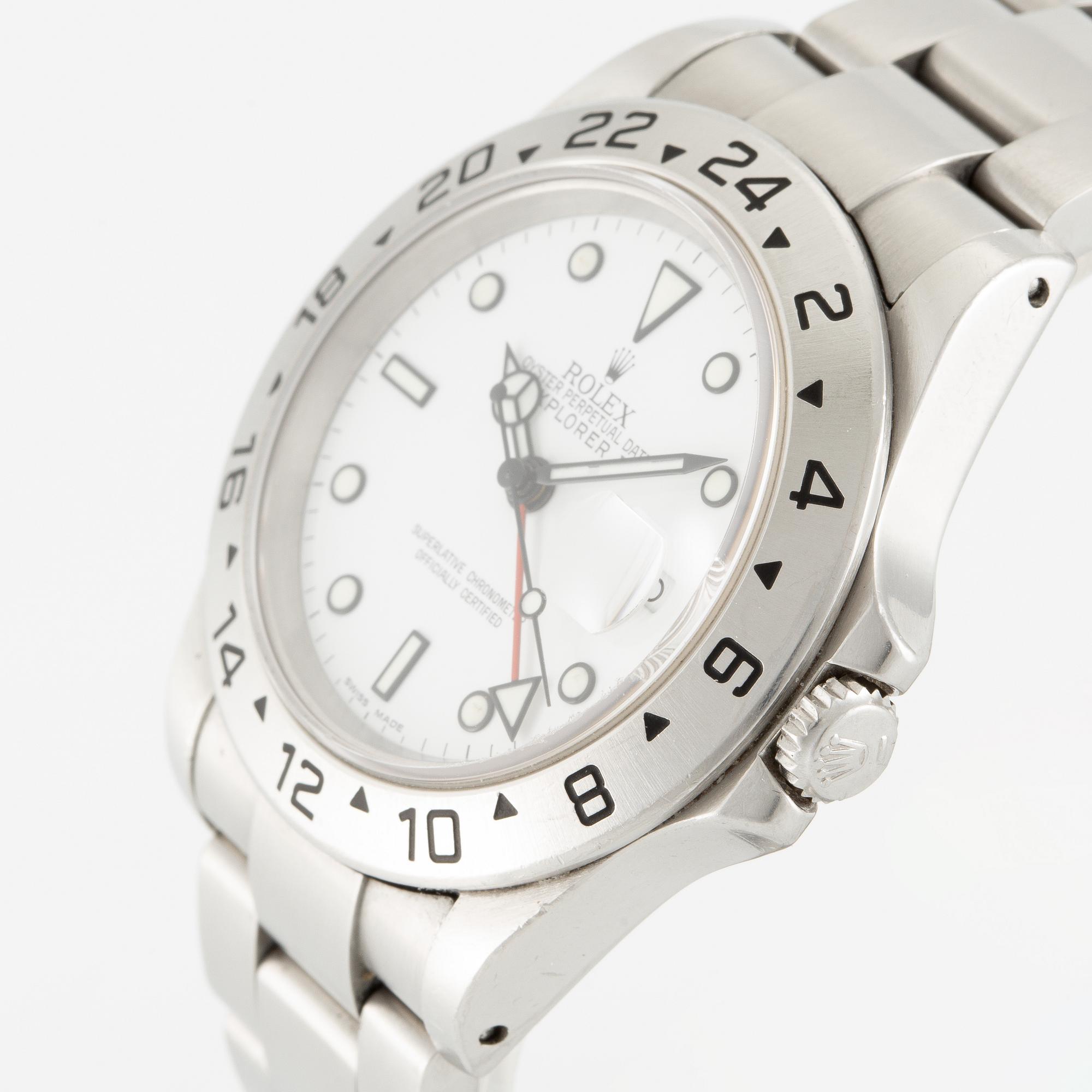 Rolex, Oyster Perpetual, Explorer II, "Polar", wristwatch, 40 mm.