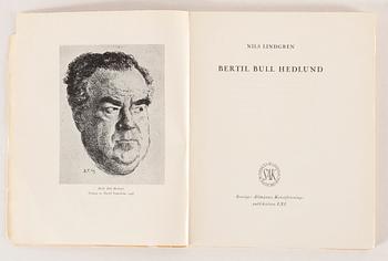 BERTIL BULL HEDLUND, olja på pannå, signerad bertil hedlund-bull.