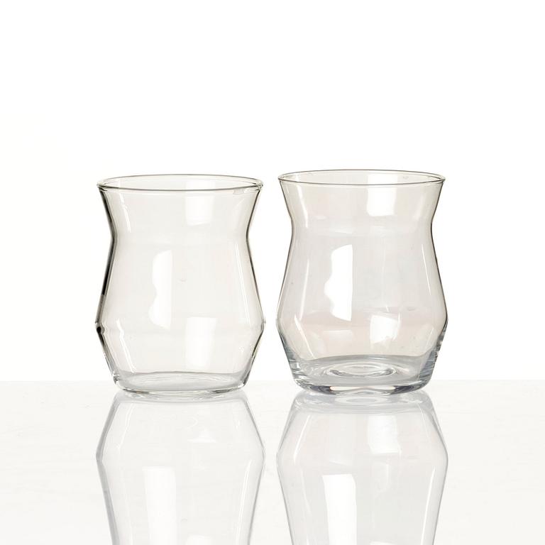 Claesson Koivisto Rune, "Skeppsholmen", a glass and ceramic set(6), prototypes, Sarasa, Japan, 2010.