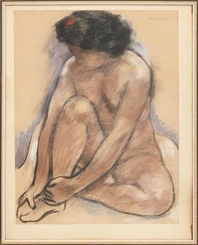 Lotte Laserstein, Sittande akt.