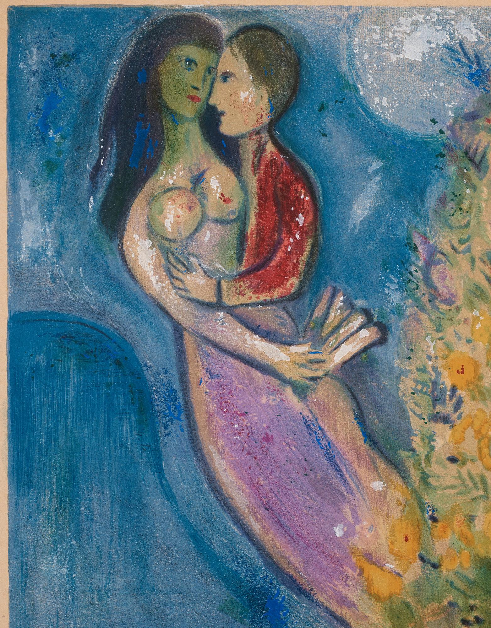 Marc Chagall Efter, "Les Coquelicots".