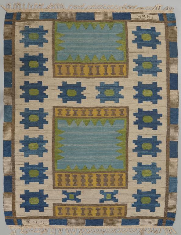 Kenneth Henry Cope, rug, rölakan, approx. 190 x 149 cm.