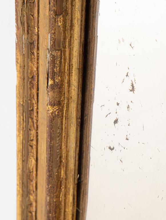 A Gustavian mirror, 1770's.