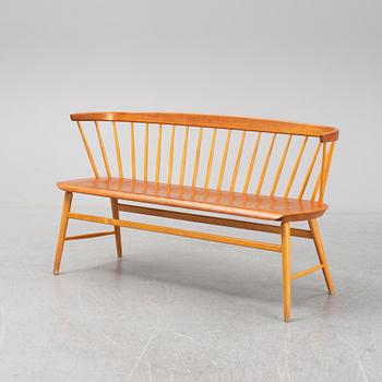 PINNSOFFA/SOFFA, "Florett", modell 150, Bröderna Wigells stolfabrik AB, omkring 1900-talets mitt.