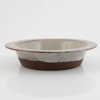 Signe Persson-Melin, skål, stengods, stämpelsignerad SP.