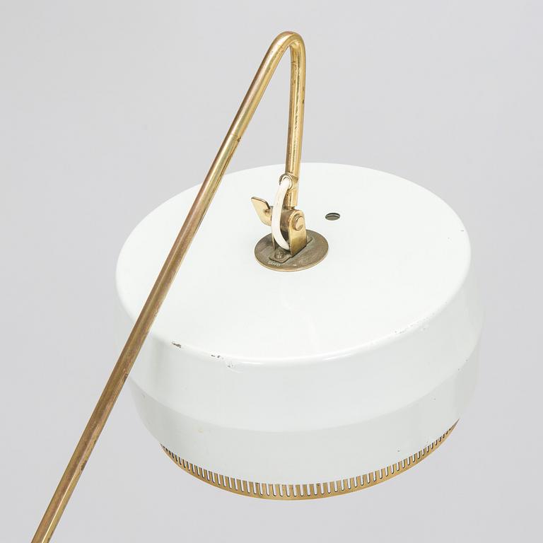 A mid-20th century floor lamp, possibly prototype, Aarne Ervi Architect's office, manufacturer Taito.