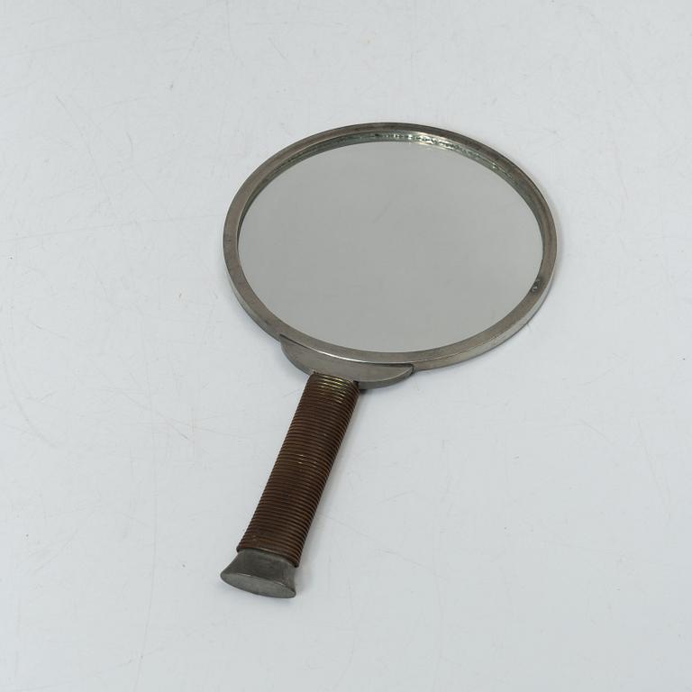 Firma Svenskt Tenn, Estrid Ericson & Björn Trägårdh, a hand mirror, model A 1444, Svenskt Tenn, 1930s-40s.