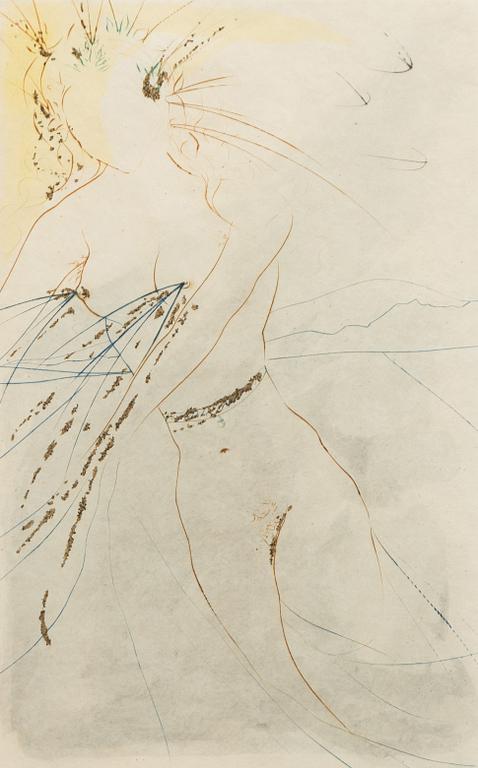 Salvador Dalí, "The Voice of My Beloved", from "The Song of Songs of Solomon".