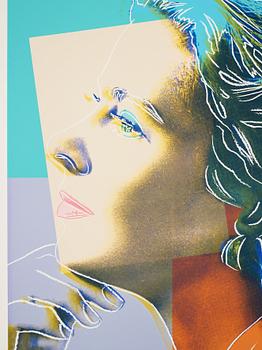 Andy Warhol, "Herself", from: "Three portraits of Ingrid Bergman".