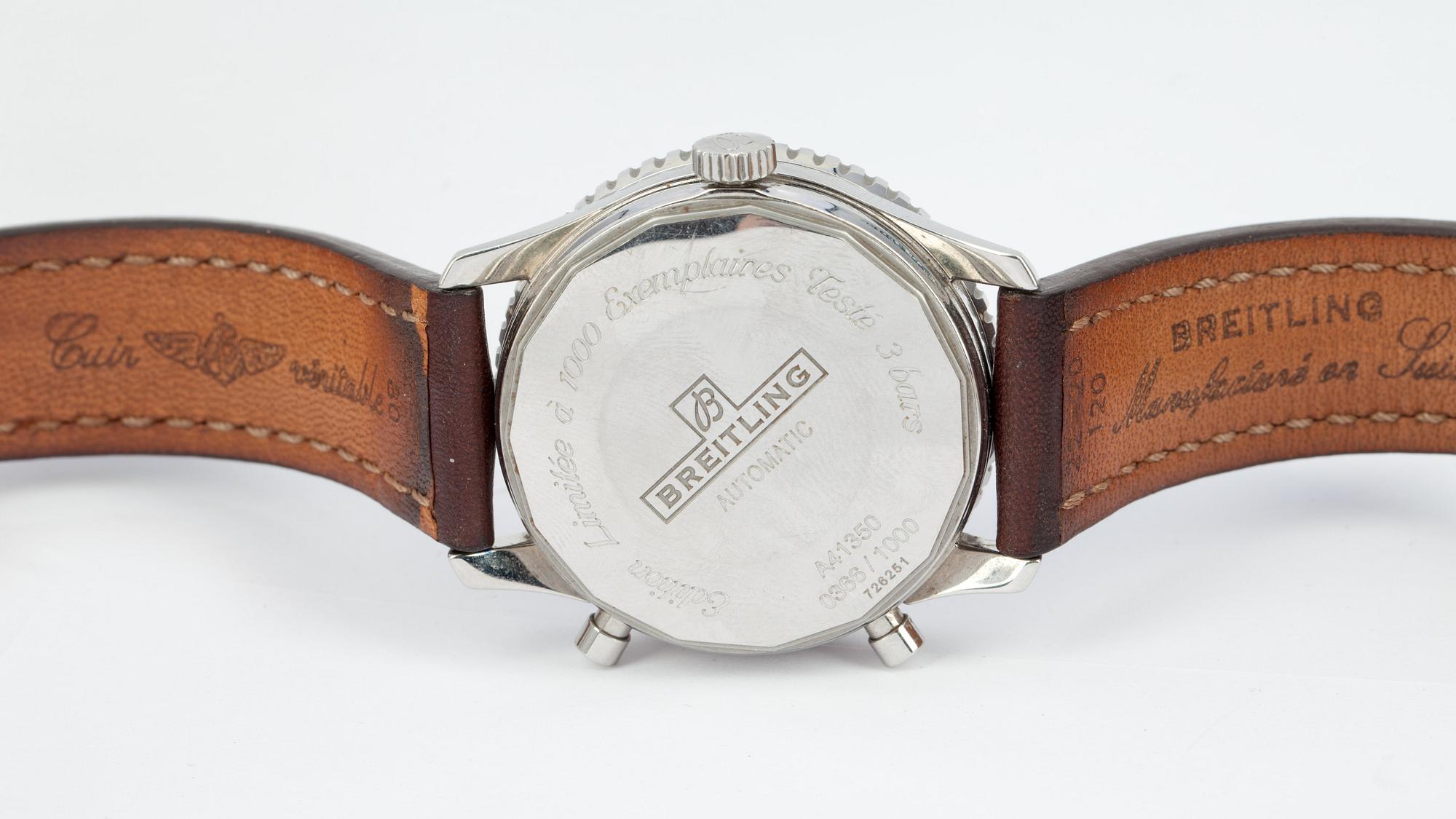 A Breitling gentleman's wrist watch.